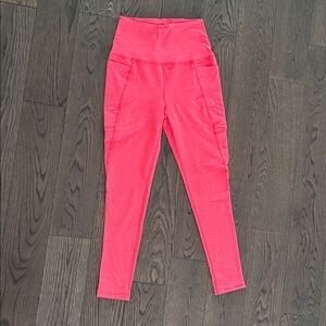 Beyond Yoga Vibrant Pink Kids Leggings